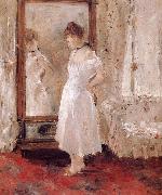 The Woman in front of the mirror Berthe Morisot